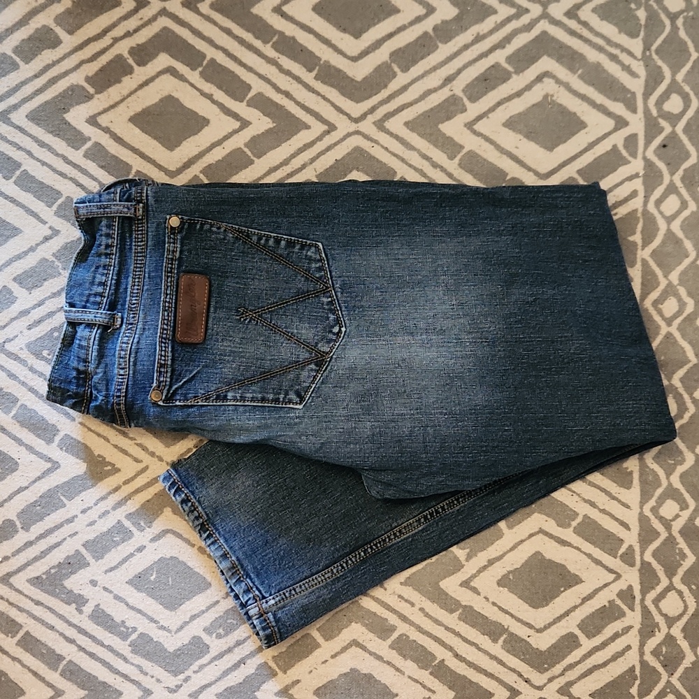 Wrangler Retro Slim Straight Jeans 36x32
